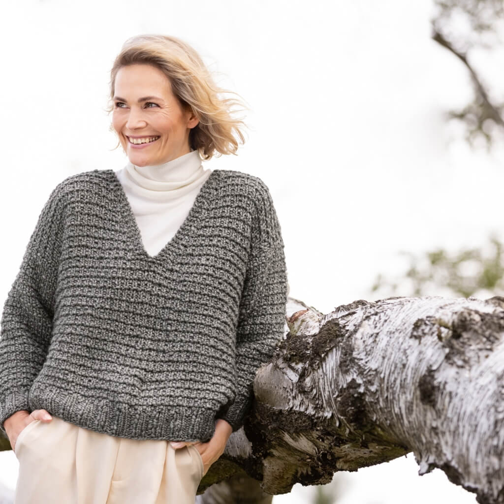 Lana Grossa 30 - Rost Meliert Lana Grossa Landlust Winterwolle 50 g Lieblingsgarn