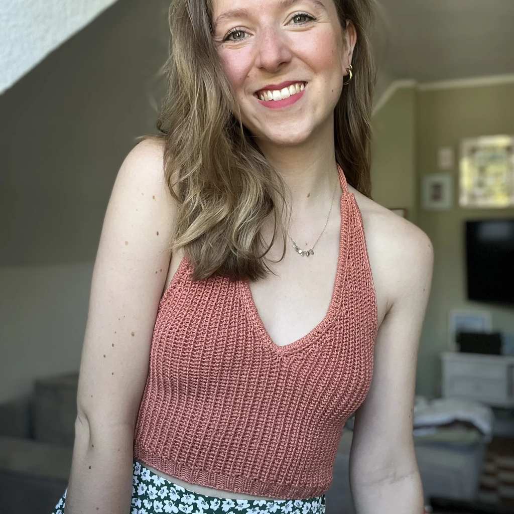 Sweet Summer Top Strickanleitung - Kreativictoria (PDF)