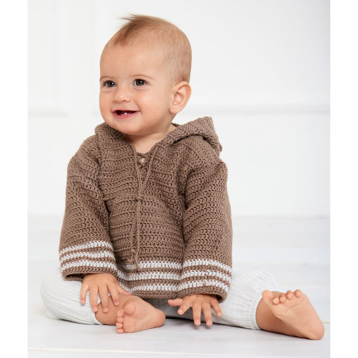 Lana Grossa Pattern Kapuzenpullover für Kinder Häkelanleitung - Lana Grossa (Heft) Lieblingsgarn