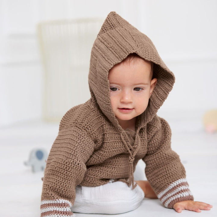 Lana Grossa Pattern Kapuzenpullover für Kinder Häkelanleitung - Lana Grossa (Heft) Lieblingsgarn