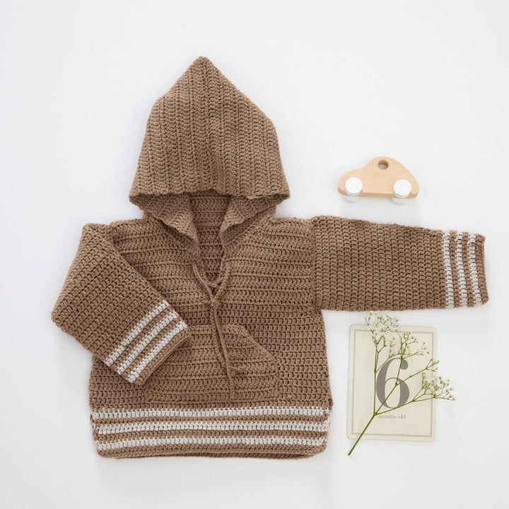 Lana Grossa Pattern Kapuzenpullover für Kinder Häkelanleitung - Lana Grossa (Heft) Lieblingsgarn