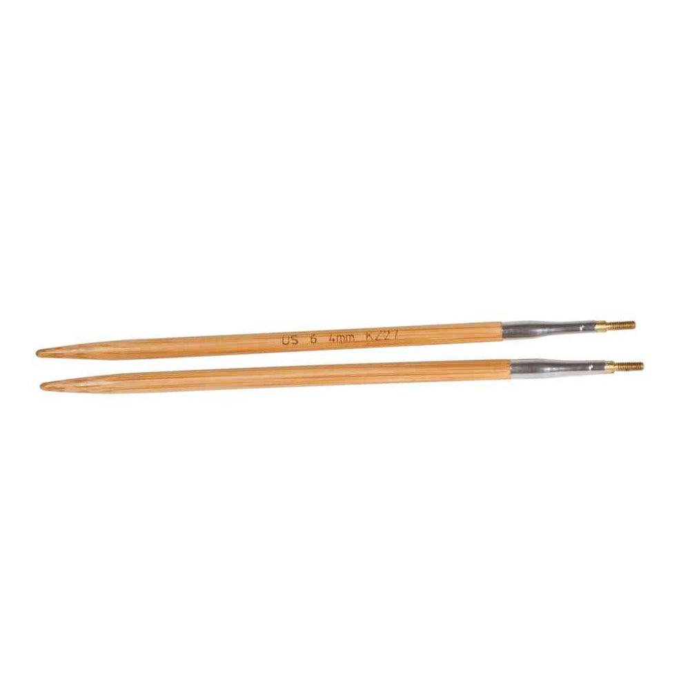 HiyaHiya Bamboo Interchangeable Tips, Farbe 13 cm – Holz bei Lieblingsgarn