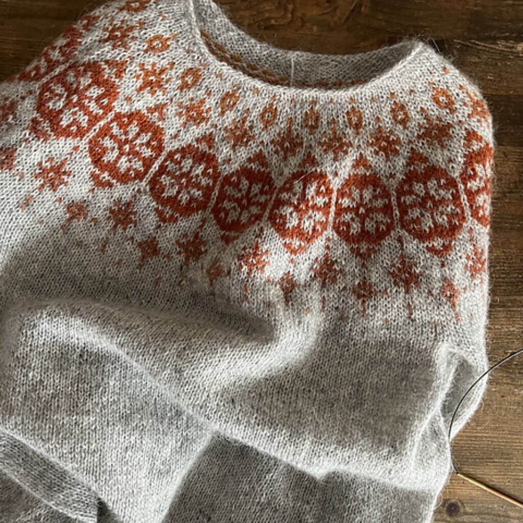Isabell Kraemer Pattern Pullover Christmas Belle Strickanleitung - Isabell Kraemer (PDF) bei bei bei bei bei Lieblingsgarn