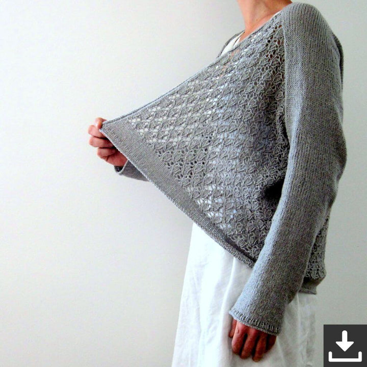 Strickjacke Reagan Strickanleitung - Isabell Kraemer (PDF)