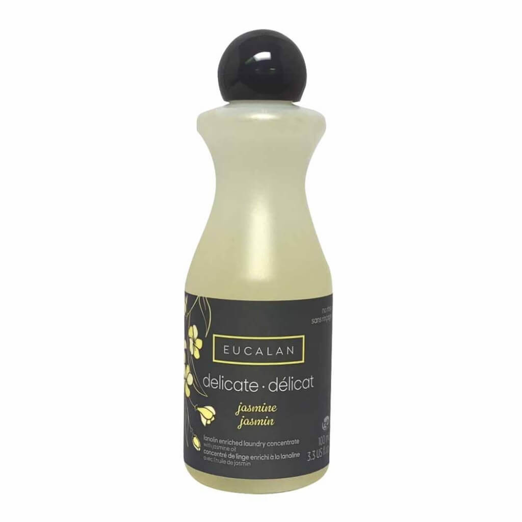 Eucalan 100 ml / Jasmin Eucalan - Waschmittel für Wolle, Seide und Naturfasern Lieblingsgarn