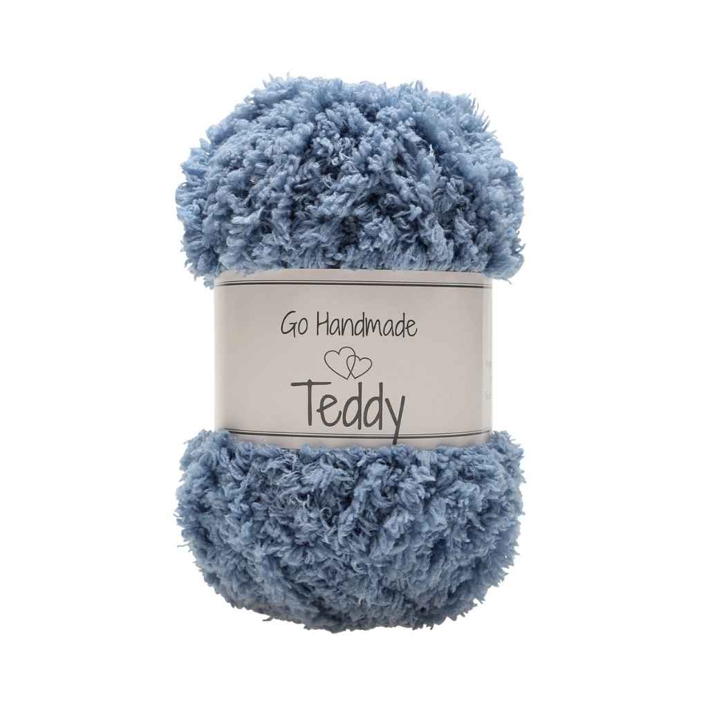 Go Handmade Jeans Blue Go handmade Yarn Teddy 50g Lieblingsgarn