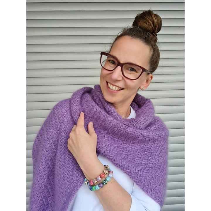Joel Joel Design Pattern Tuch Meline Strickanleitung - Joel Joel Design (PDF) Lieblingsgarn