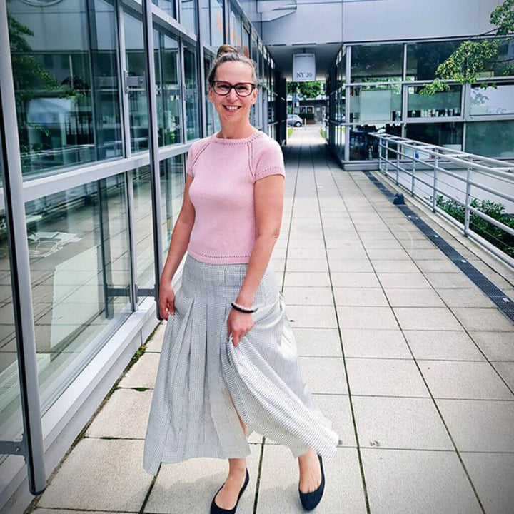 Joel Joel Design Pattern Shirt Tamina Strickanleitung - Joel Joel Design (PDF) Lieblingsgarn