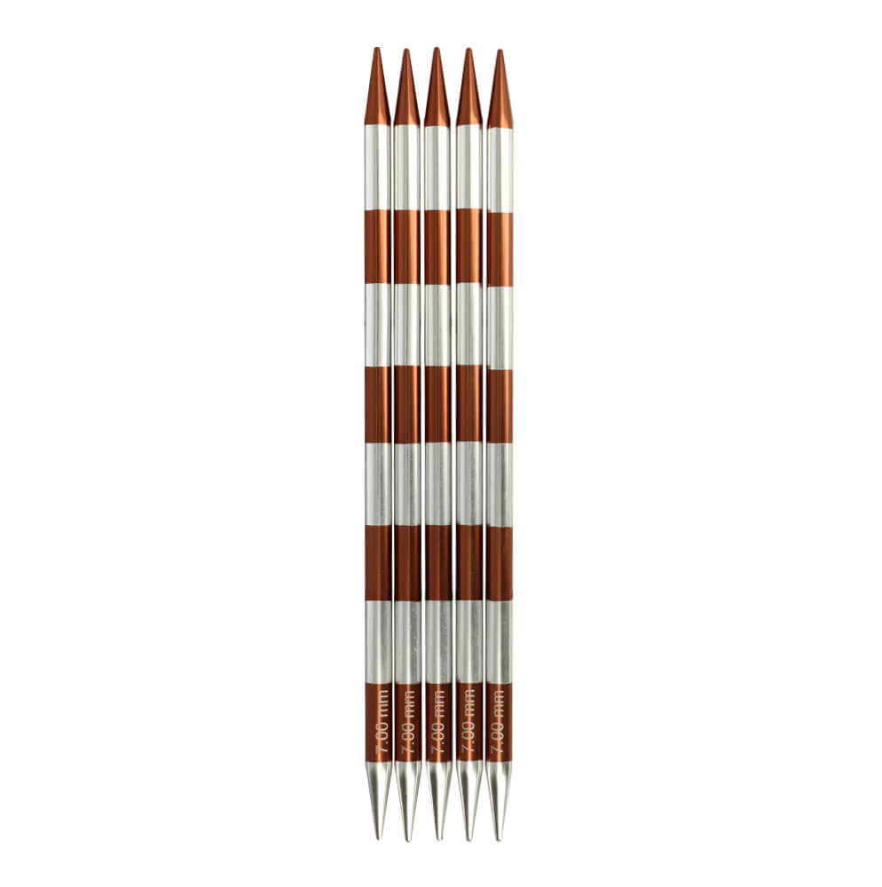 KnitPro SmartStix Strumpfstricknadeln, Farbe 20 – Metall bei Lieblingsgarn