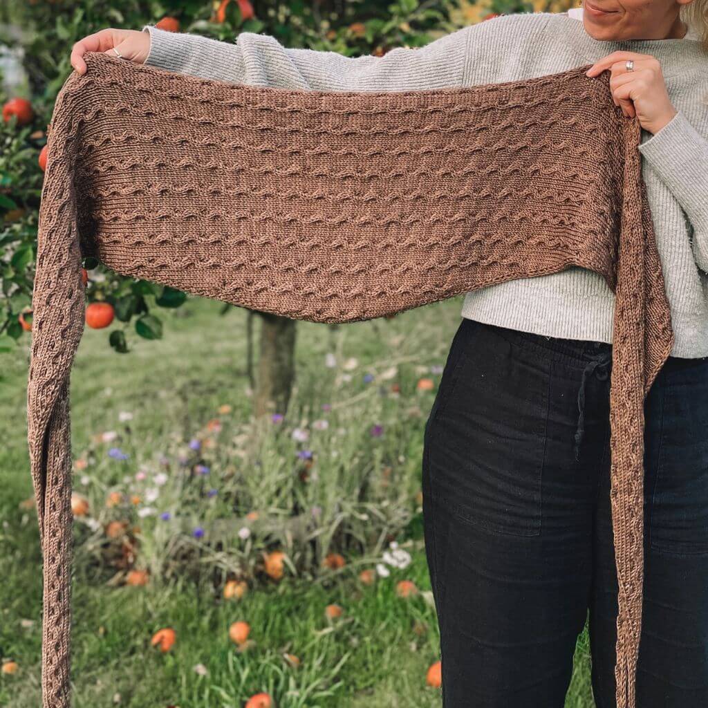 Katharina Lehmann Tuch Hazelnut Shawl Strickanleitung - Rina Lehmann (PDF) bei bei bei bei bei bei bei bei Lieblingsgarn