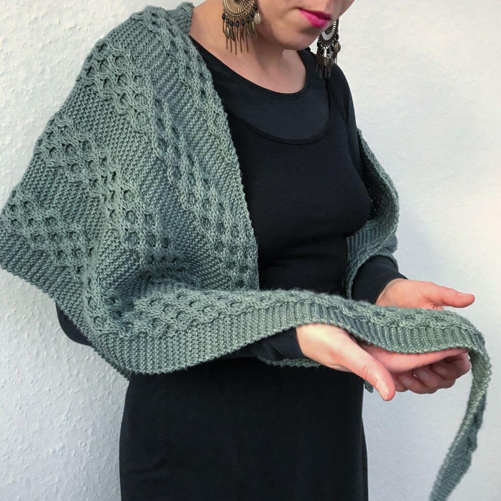 Katharina Lehmann Tuch Sweet Pistachio Strickanleitung - Katharina Lehmann (PDF) bei bei bei bei bei bei bei Lieblingsgarn