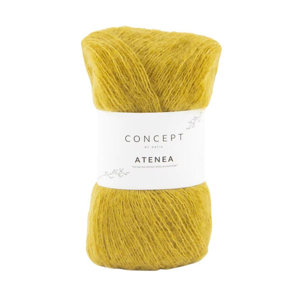 Katia Concept Atenea, Farbe 0101 Zitronengras – Baumwolle, Kaschmir und Merino bei Lieblingsgarn