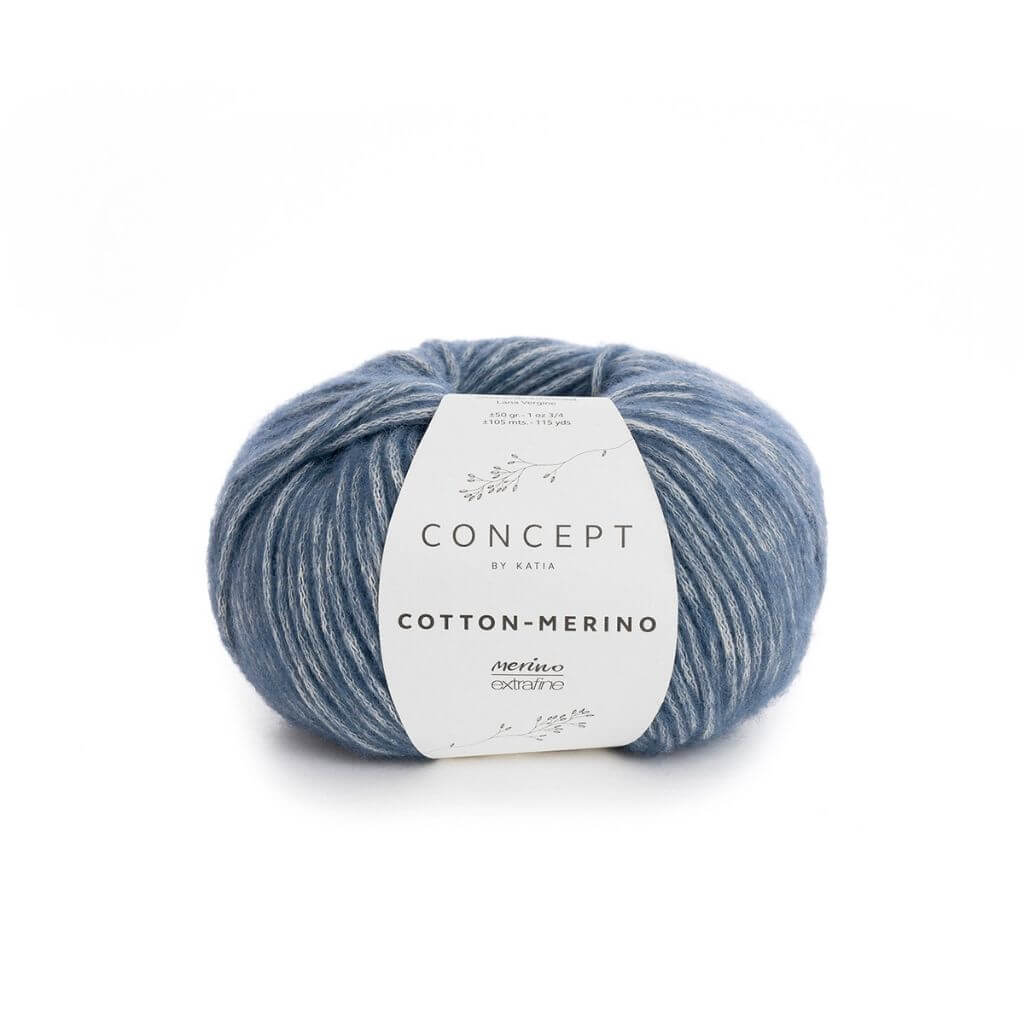 Katia 115 - Jeans Katia Cotton Merino 50 g Lieblingsgarn