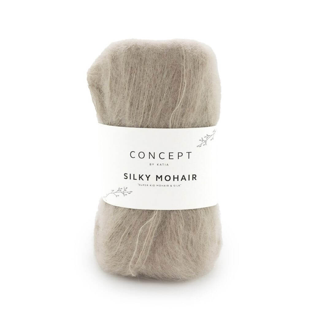 Katia Concept Silky Mohair, Farbe 0127 Champagner – Mohair, Schurwolle und Seide bei Lieblingsgarn