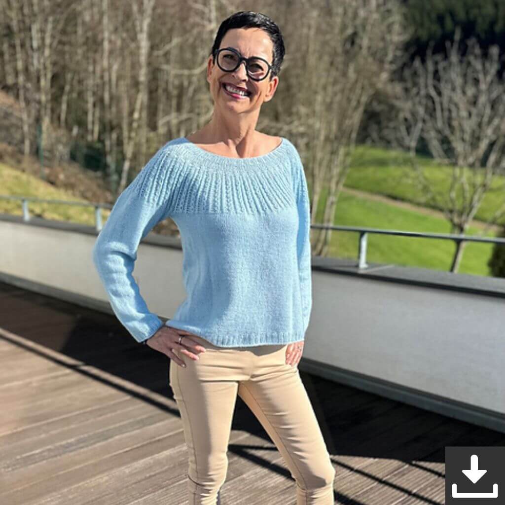 Kerstin Ritter Pattern Cersei Tee Strickanleitung - Kerstin Ritter (PDF) bei bei bei bei bei bei bei bei bei Lieblingsgarn