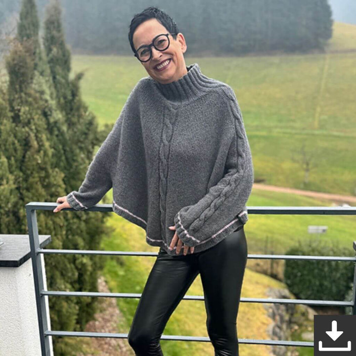 Kerstin Ritter Pattern Sansa Poncho Strickanleitung - Kerstin Ritter (PDF) bei bei bei bei bei bei bei bei Lieblingsgarn