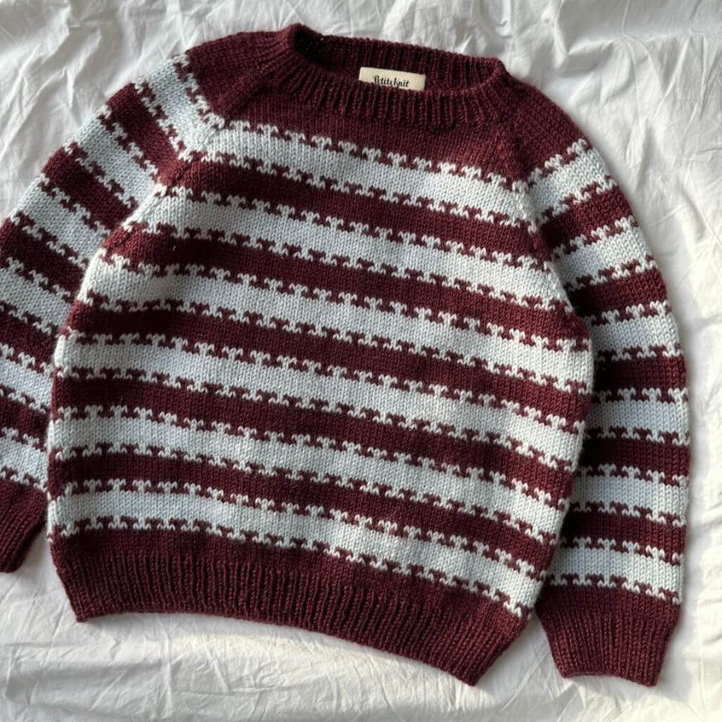 PetiteKnit Pattern Kinder Pullover Key Sweater Junior Strickanleitung - PetiteKnit (Heft) bei bei bei bei bei Lieblingsgarn