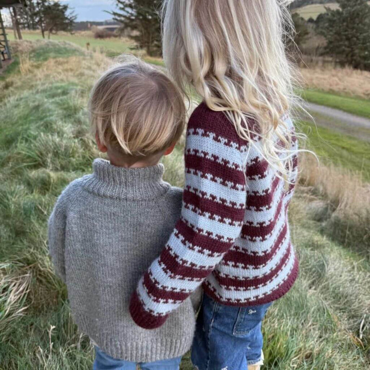 PetiteKnit Pattern Kinder Pullover Key Sweater Junior Strickanleitung - PetiteKnit (Heft) bei bei bei bei bei Lieblingsgarn