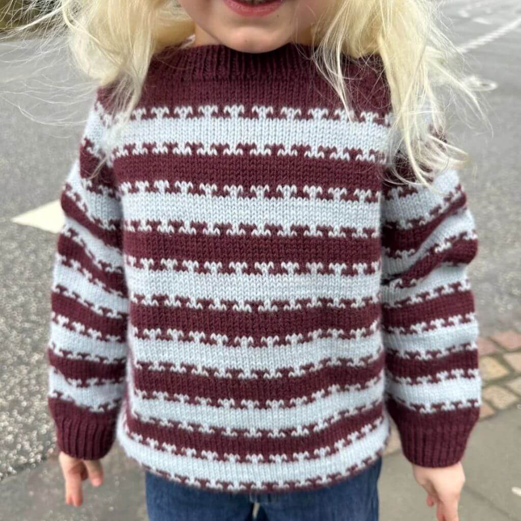 PetiteKnit Pattern Kinder Pullover Key Sweater Junior Strickanleitung - PetiteKnit (Heft) bei bei bei bei bei Lieblingsgarn