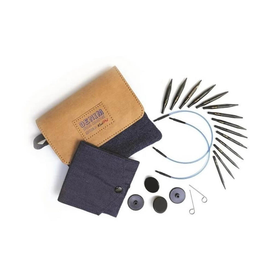 KnitPro Nadelspitzen-Set Indigo 50 mm bei bei bei bei bei bei bei bei bei bei bei bei bei bei bei Lieblingsgarn