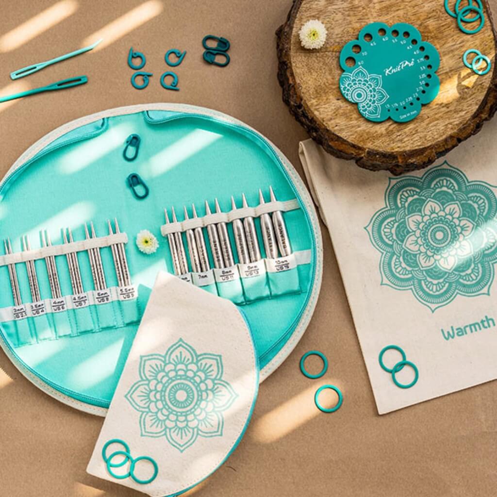 KnitPro KnitPro Nadelspitzen-Set Mindful Warmth Lieblingsgarn