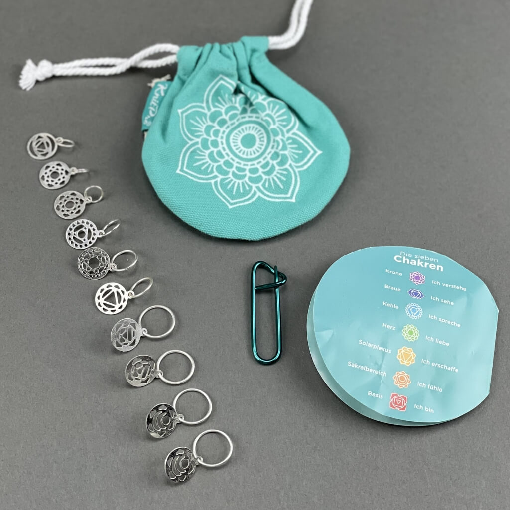 KnitPro Mindful Chakra Maschenmarkierer 10 Stück bei bei bei bei bei bei bei bei bei bei bei bei bei bei bei Lieblingsgarn