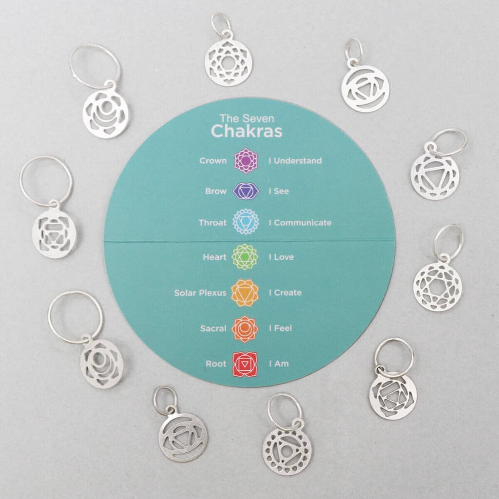 KnitPro Mindful Chakra Maschenmarkierer 10 Stück bei bei bei bei bei bei bei bei bei bei bei bei bei bei bei Lieblingsgarn