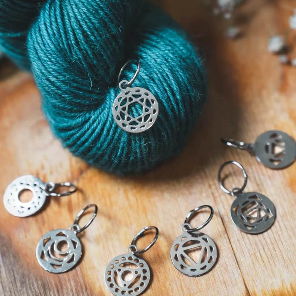 KnitPro Mindful Chakra Maschenmarkierer 10 Stück bei bei bei bei bei bei bei bei bei bei bei bei bei bei bei Lieblingsgarn