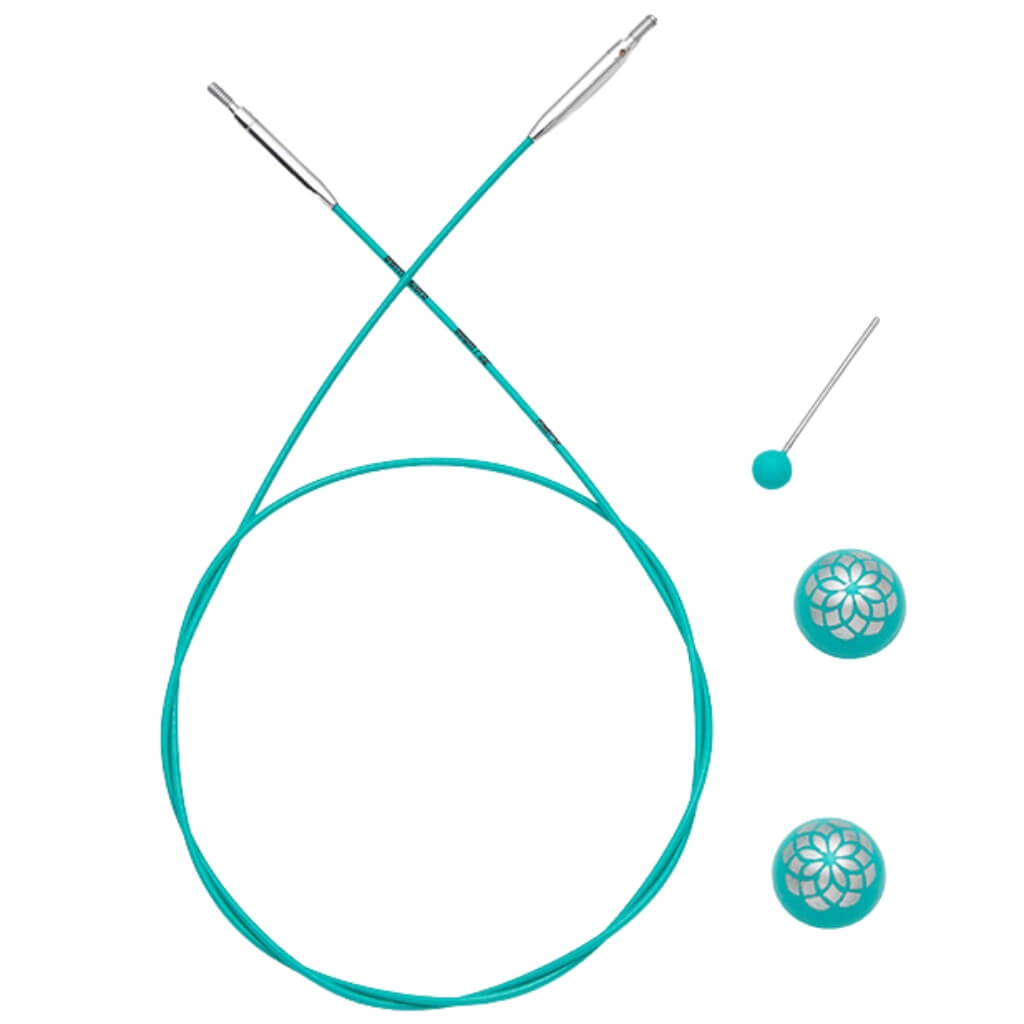 KnitPro Mindful Nadelseil 40 cm - 150 cm, Farbe 40 – Kunststoff und Metall bei Lieblingsgarn