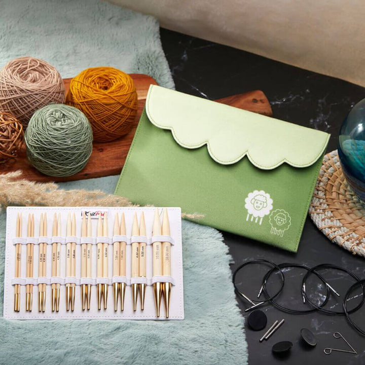 KnitPro Bamboo Deluxe Nadelspitzen Set bei bei bei bei bei bei bei bei bei bei bei bei bei bei bei bei Lieblingsgarn