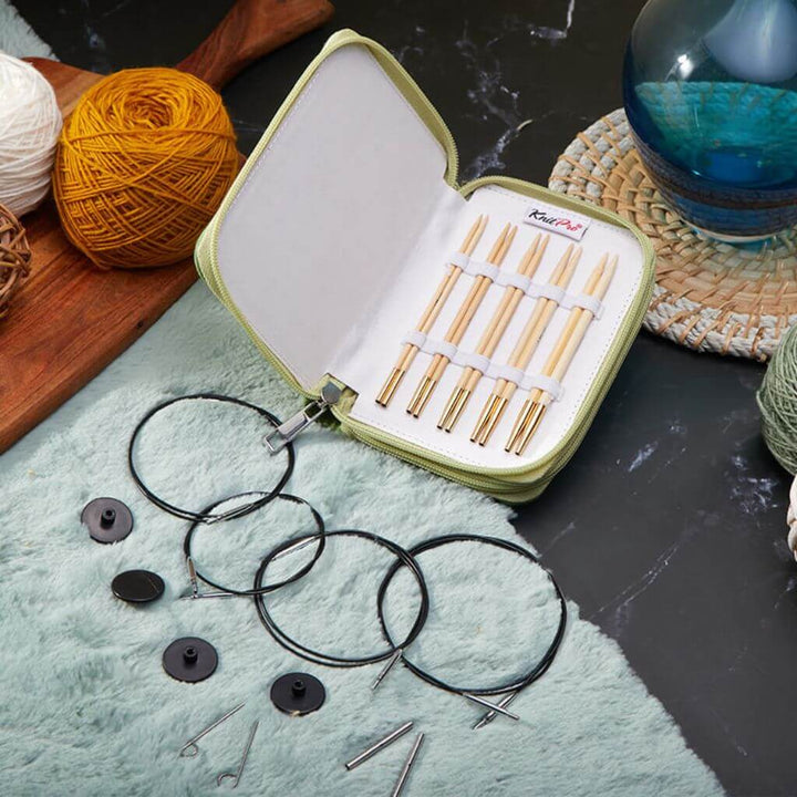 KnitPro Bamboo Nadelspitzen Set Starter bei bei bei bei bei bei bei bei bei bei bei bei bei Lieblingsgarn