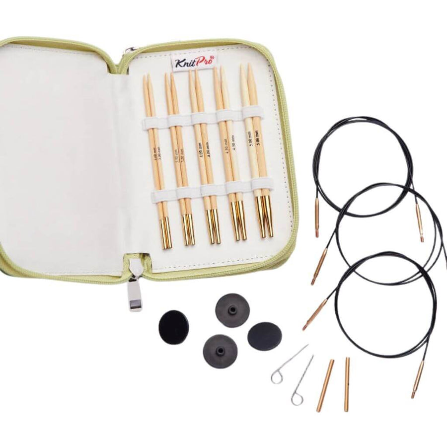KnitPro Bamboo Nadelspitzen Set Starter bei bei bei bei bei bei bei bei bei bei Lieblingsgarn