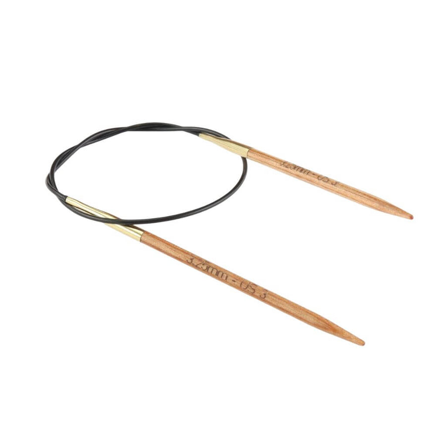 KnitPro Basix Beech Rundstricknadeln, Farbe 40 – Holz bei Lieblingsgarn