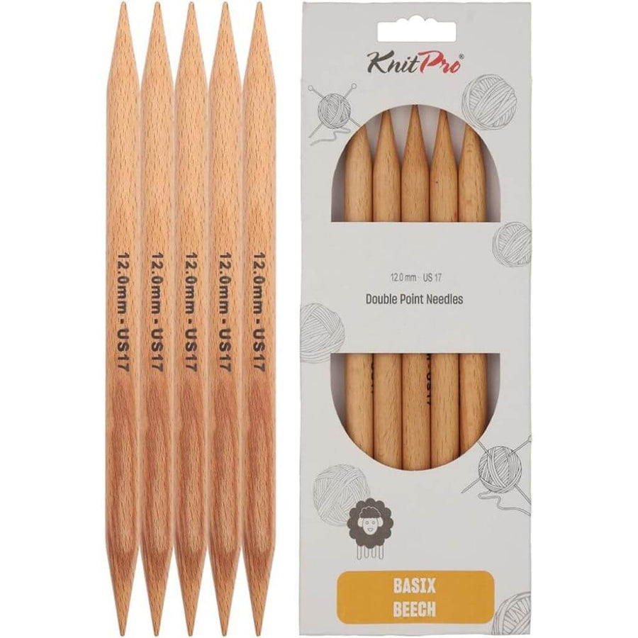 KnitPro KnitPro Basix Beech Strumpfstricknadeln Lieblingsgarn