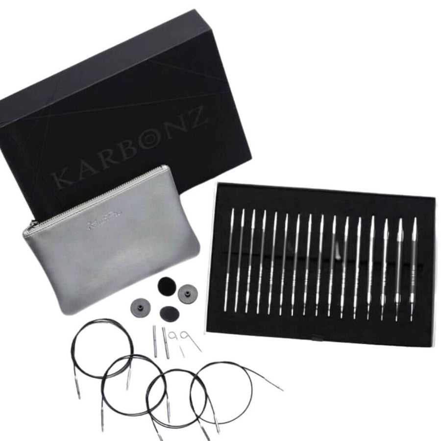 KnitPro Karbonz Nadelspitzen Set Box of Joy bei bei bei bei bei bei bei bei bei bei bei bei bei bei bei Lieblingsgarn