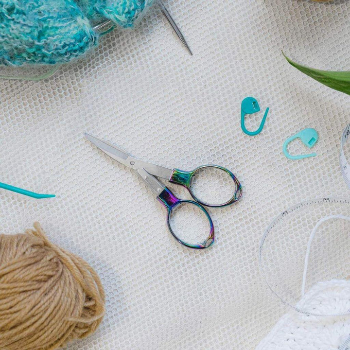KnitPro KnitPro Mindful Regenbogen-Faltschere Lieblingsgarn