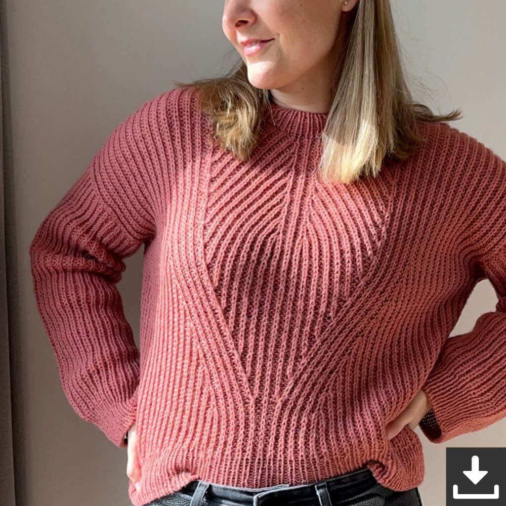 Knitting For Else Ava Sweater Strickanleitung - Knitting for Else (PDF) bei bei bei bei bei bei bei bei bei bei Lieblingsgarn
