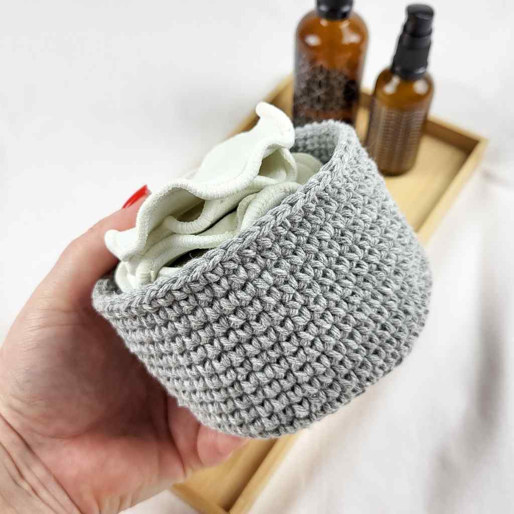 Garnja Pattern Korb Körbchen EINS Häkelanleitung - Garnja (PDF) bei bei bei bei bei bei bei bei bei bei Lieblingsgarn