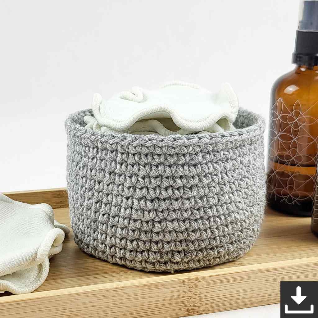 Garnja Pattern Korb Körbchen EINS Häkelanleitung - Garnja (PDF) bei bei bei bei bei bei bei bei bei bei Lieblingsgarn
