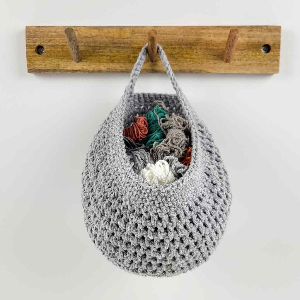 Garnja Pattern Korb Körbchen VIER Hängekörbchen Häkelanleitung - Garnja (PDF) Lieblingsgarn