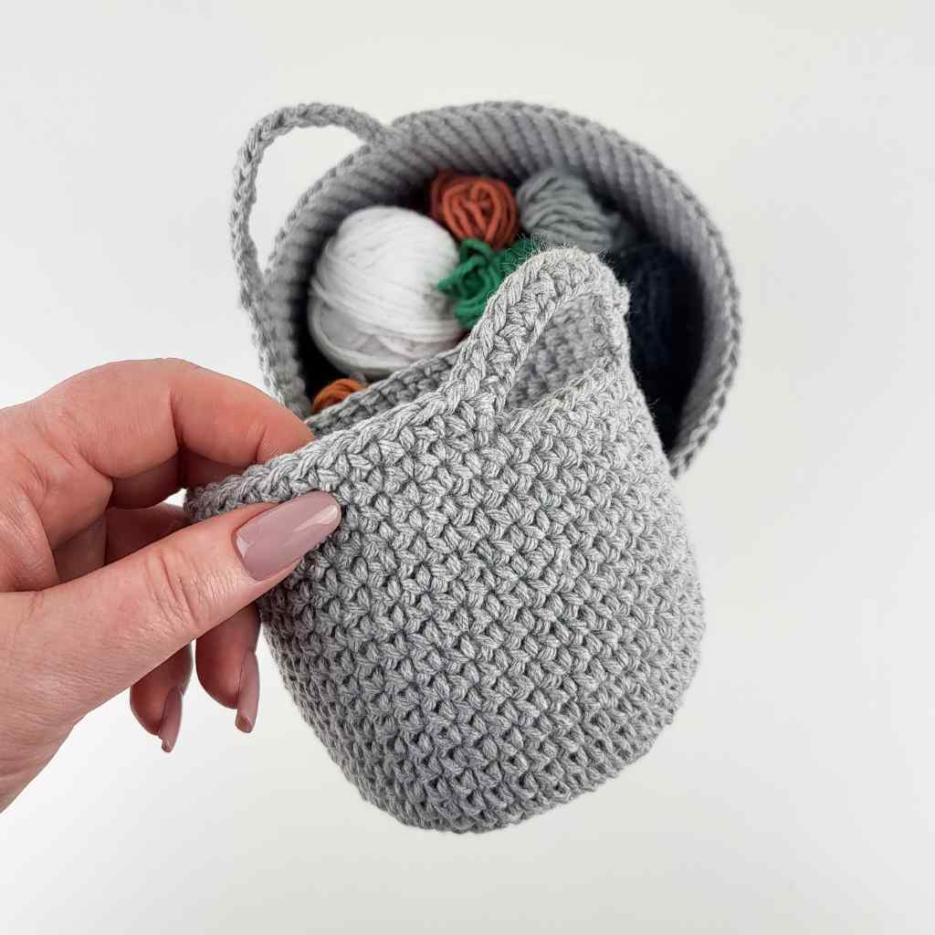 Garnja Pattern Körbchen SECHS Hängekörbchen Häkelanleitung - Garnja (PDF) Lieblingsgarn