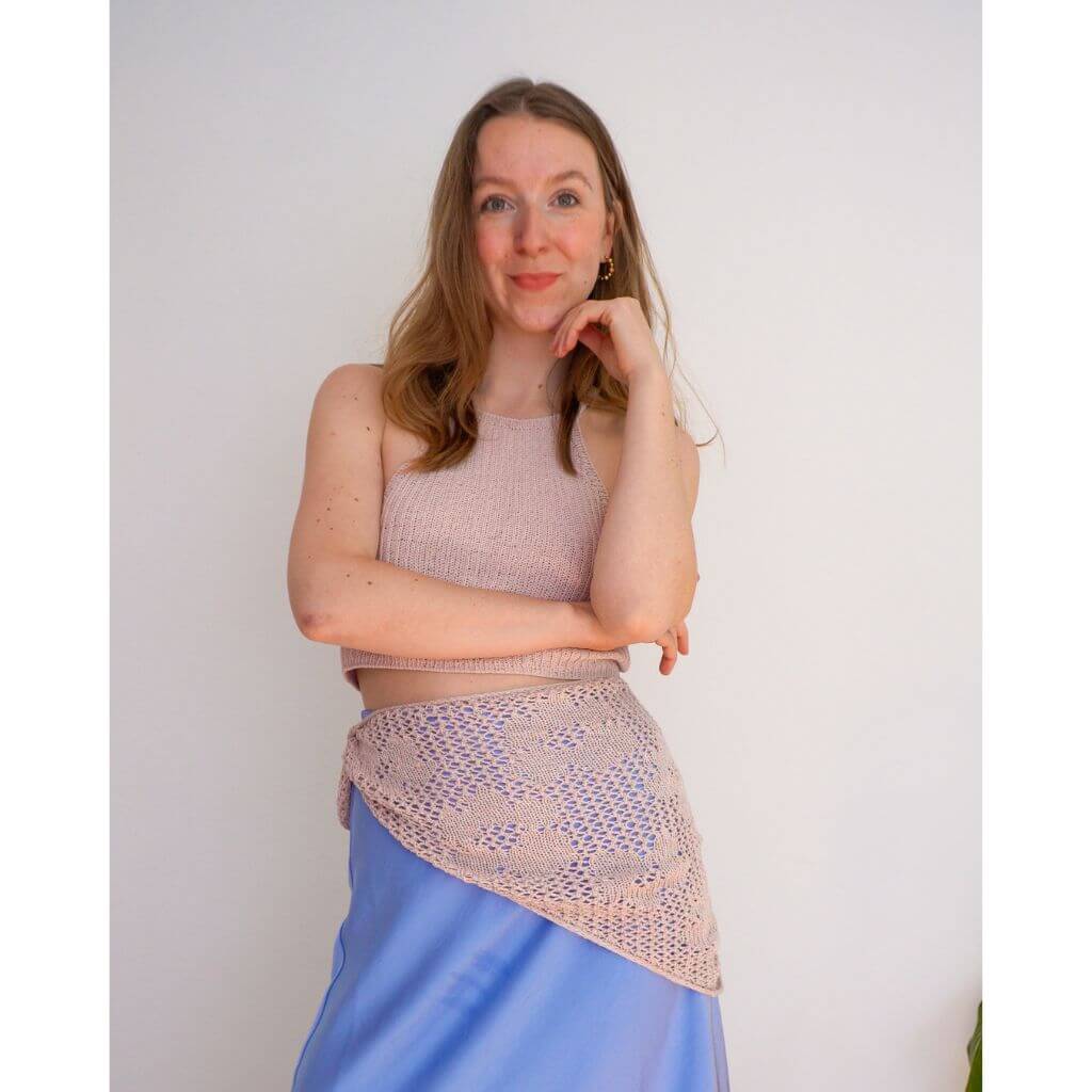 Kreativictoria Pattern In Bloom Shawl Strickanleitung - Kreativictoria (PDF) Lieblingsgarn