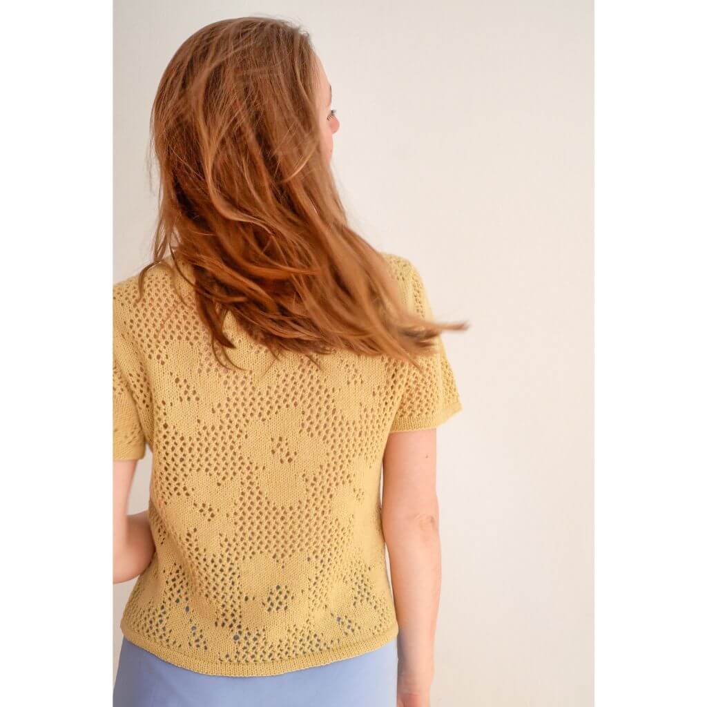 Kreativictoria Pattern In Bloom Tee Strickanleitung - Kreativictoria (PDF) Lieblingsgarn