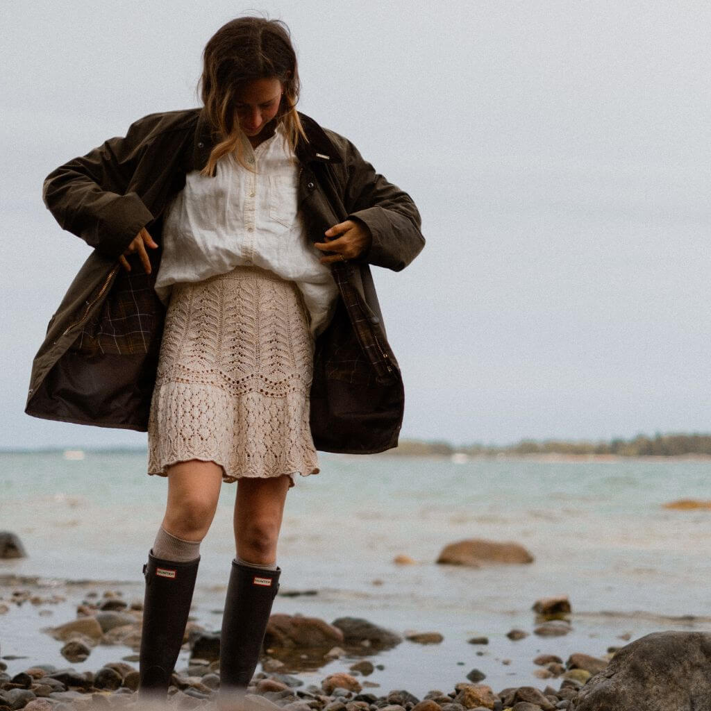 Kutovakika - Veronika Lindberg Seashore Skirt Strickanleitung - Kutovakika (PDF, englisch) Lieblingsgarn