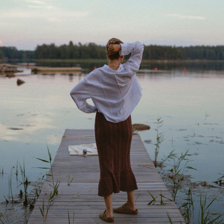 Kutovakika - Veronika Lindberg Seashore Skirt Strickanleitung - Kutovakika (PDF, englisch) Lieblingsgarn