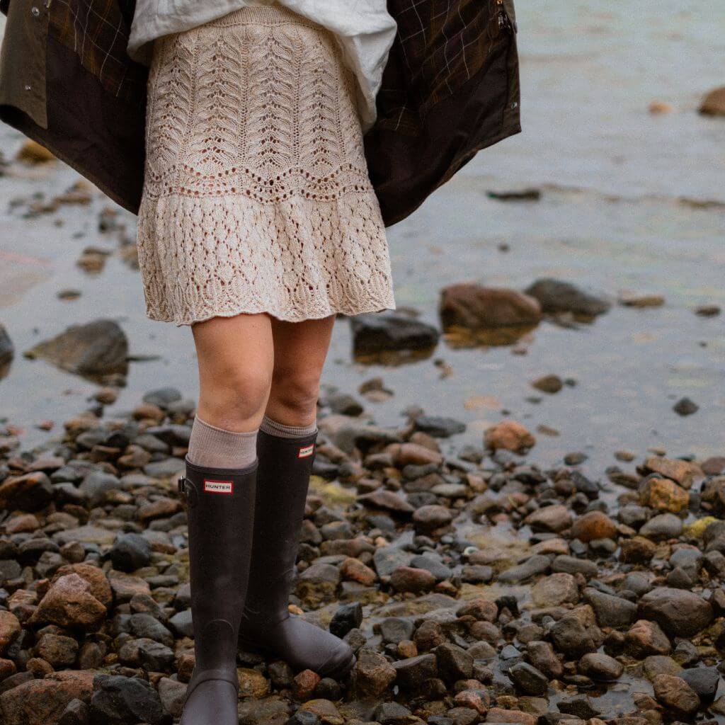 Kutovakika - Veronika Lindberg Seashore Skirt Strickanleitung - Kutovakika (PDF, englisch) Lieblingsgarn