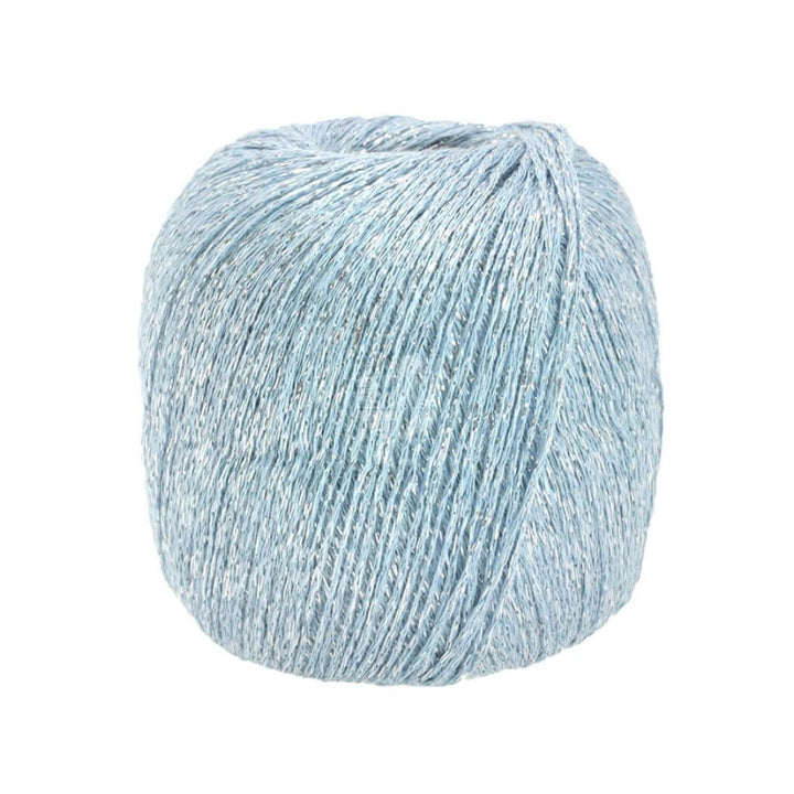 Lana Grossa 22 - Hellblau/Silber Lana Grossa Brillino Lieblingsgarn