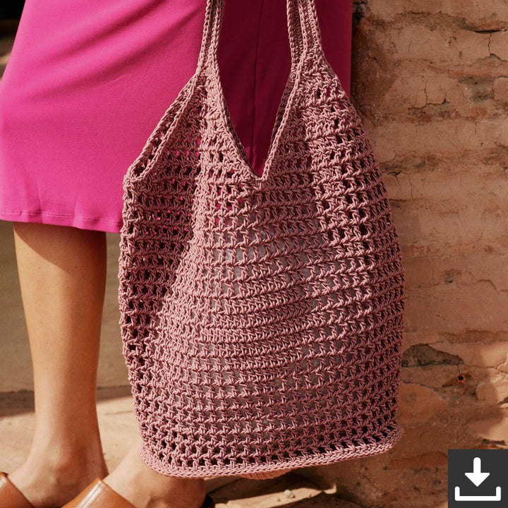 Netztasche Häkelanleitung - Lana Grossa (PDF)
