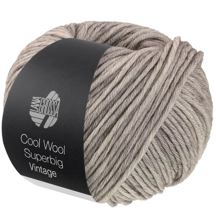 Lana Grossa 7269 - Hellgrau Lana Grossa Cool Wool Superbig Vintage Lieblingsgarn