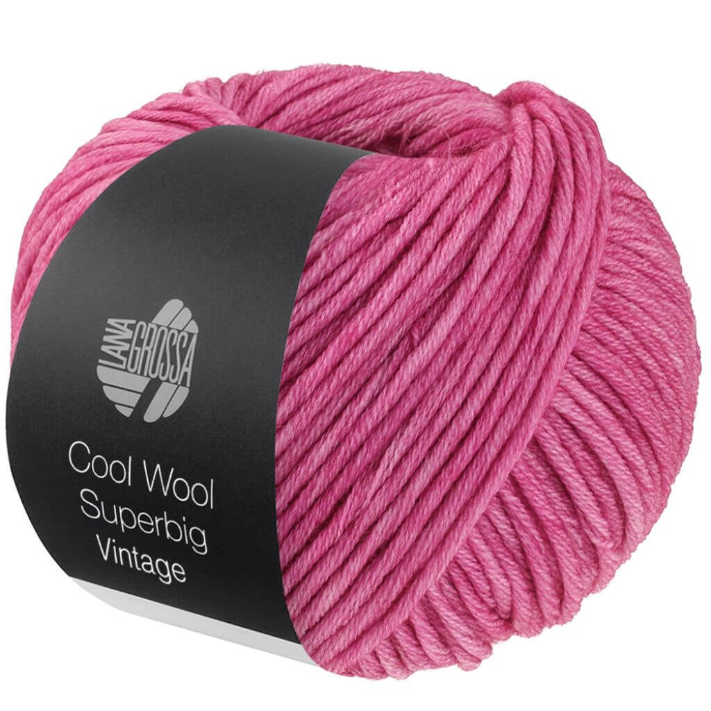 Lana Grossa 7289 - Pink Lana Grossa Cool Wool Superbig Vintage Lieblingsgarn